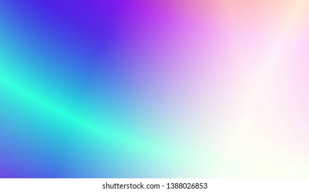 Colorful Gradient Color Background Wallpaper. For Brochure, Banner, Wallpaper, Mobile Screen. Vector Illustration