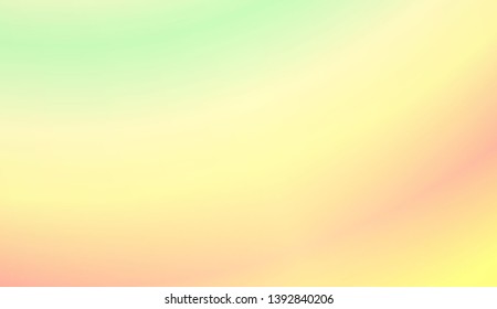 Colorful Gradient Color Background Wallpaper. For Brochure, Banner, Wallpaper, Mobile Screen. Vector Illustration