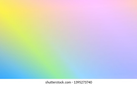 Colorful Gradient Color Background Wallpaper. For Brochure, Banner, Wallpaper, Mobile Screen. Vector Illustration