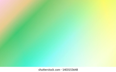 Colorful Gradient Color Background Wallpaper. For Brochure, Banner, Wallpaper, Mobile Screen. Vector Illustration