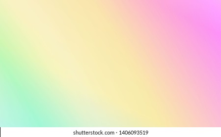 Colorful Gradient Color Background Wallpaper. For Brochure, Banner, Wallpaper, Mobile Screen. Vector Illustration