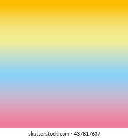 Colorful gradient, color background. Wallpaper, pink, blue, yellow, orange.