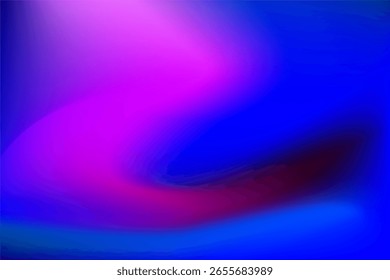 Colorful gradient composition displaying shades of pink, purple, and blue blending fluidly.