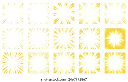 Farbiges, gradientenkonzentriertes Linienmaterial