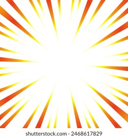 Colorful gradient concentrated line material