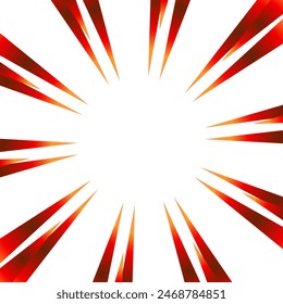 Farbiges, gradientenkonzentriertes Linienmaterial