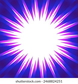 Colorful gradient concentrated line material