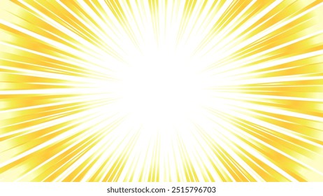 Colorful gradient concentrated line material