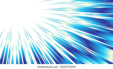 Farbiger Farbverlauf konzentriertes Linienmaterial