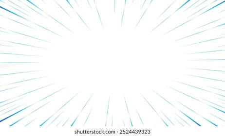 Farbiger Farbverlauf konzentriertes Linienmaterial