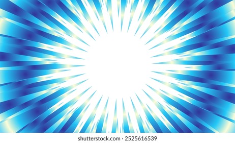 Farbiger Farbverlauf konzentriertes Linienmaterial