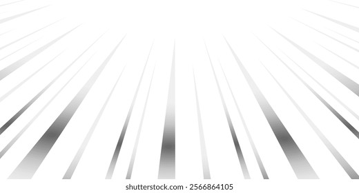 Colorful gradient concentrated line material