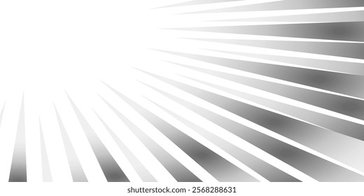 Colorful gradient concentrated line material