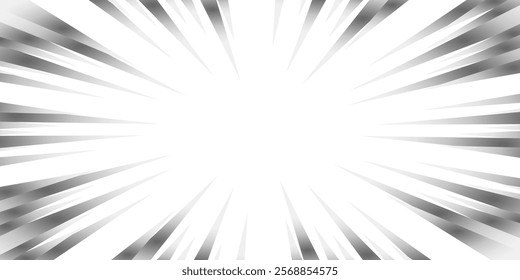 Colorful gradient concentrated line material