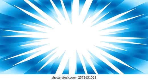 Colorful gradient concentrated line material