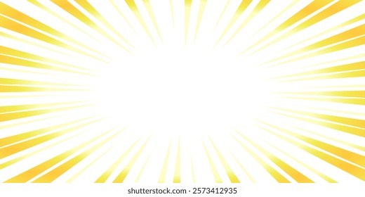 Colorful gradient concentrated line material