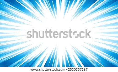 Colorful gradient concentrated line material