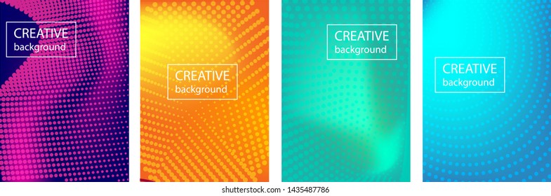 Colorful gradient cover design with abstract lines and geometric pattern.