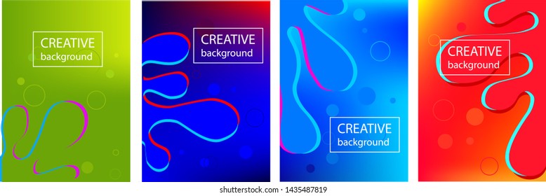 Colorful gradient cover design with abstract lines and geometric pattern.