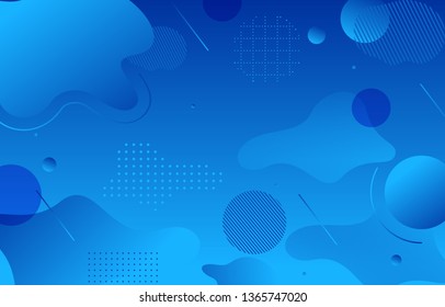 Colorful Gradient Fluid Liquid Geometric Dynamic Shape Background