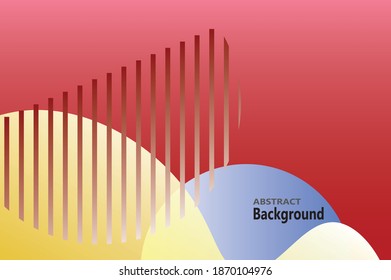 Fondo abstracto geométrico de color y gradiente
