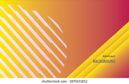 Colorful and gradient geometric abstract background