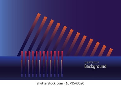 Colorful and gradient geometric abstract cover background