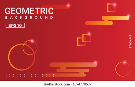 Fondo geométrico de gradiente colorido. Perfecto para folletos de cuadernos, libros de texto, papel de cuaderno, libro, plantilla de revista.