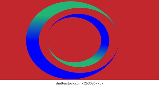 colorful gradient geometric circles pattern.