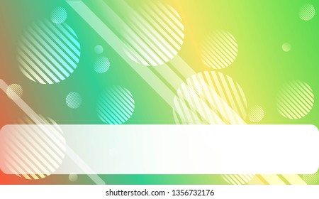 Colorful Gradient geometric Color Background with Line, Circle. Wallpaper. For Greeting Card, Flyer, Poster, Brochure, Banner Calendar. Vector Illustration