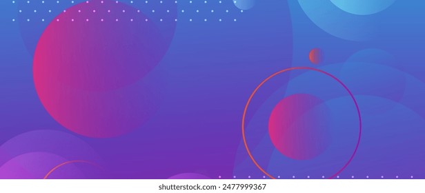 Colorful gradient geometric shapes background vector design in eps 10