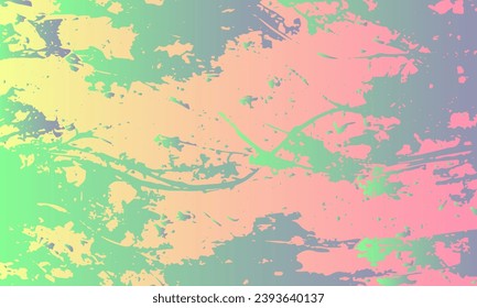 Colorful gradient grunge background. Vector