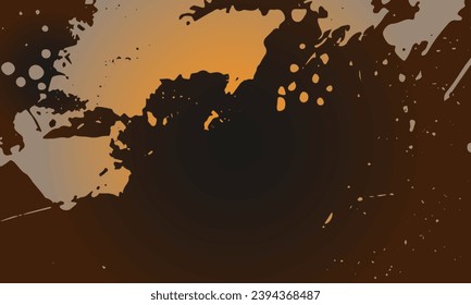 Colorful gradient grunge background. Vector	