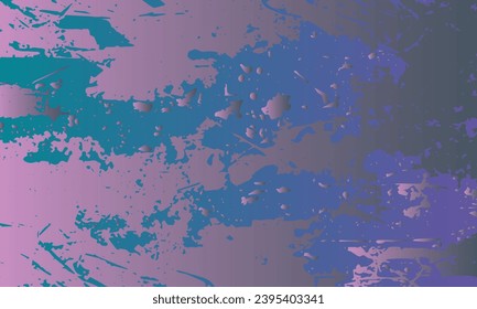 Colorful gradient grunge background. Vector.