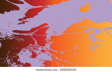 Colorful gradient grunge background. Vector	
