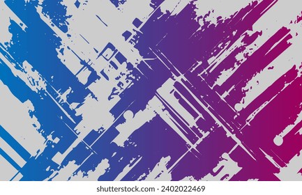 Colorful gradient grunge background. Vector