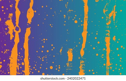 Colorful gradient grunge background. Vector