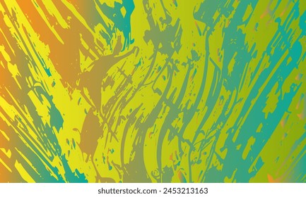 Colorful gradient grunge background. Vector background, banner, wallpaper, cover.	
