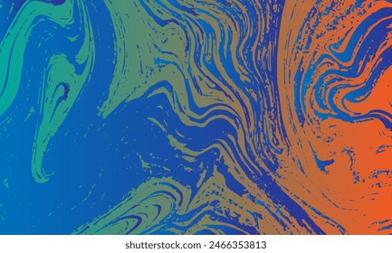 Colorful gradient grunge background. Vector background, banner, wallpaper, cover