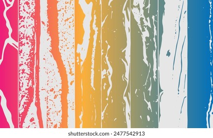 Colorful gradient grunge background. Vector background, banner, wallpaper, cover. Marble surface