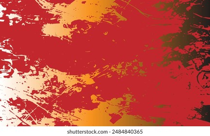 Colorful gradient grunge background. Vector background, banner, wallpaper, cover. Shabby surface