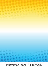 colorful gradient halftone illustration background design