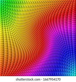 Colorful Gradient Illusion Abstract Background Texture