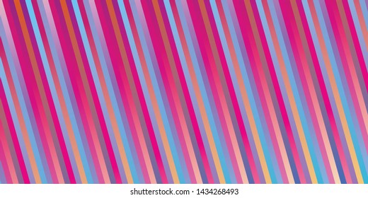Colorful gradient lines background. Flat rainbow style