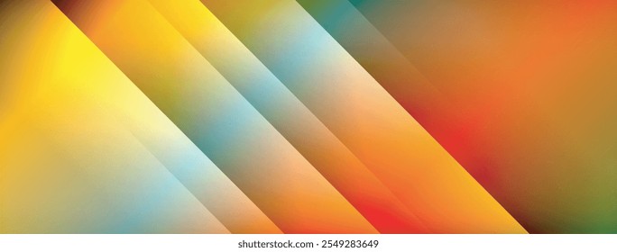 Gradiente colorido com linhas feitas de sombra e luz. Fundo criativo