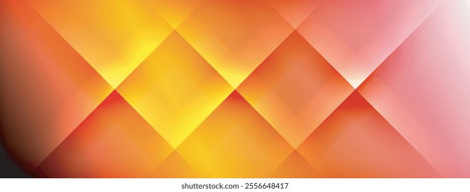 Colorful gradient with lines made of shadow and light. Creative background