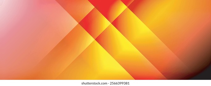 Colorful gradient with lines made of shadow and light. Creative background