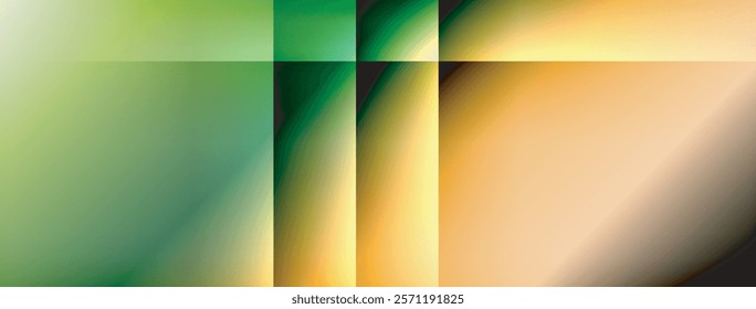 Colorful gradient with lines made of shadow and light. Creative background