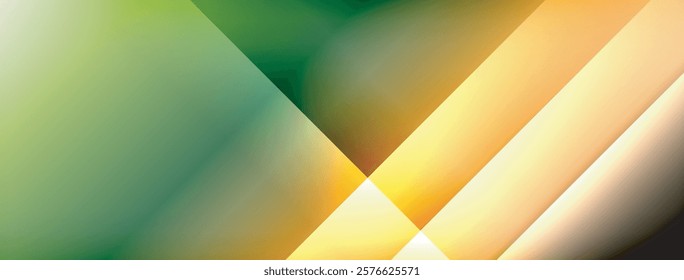 Colorful gradient with lines made of shadow and light. Creative background