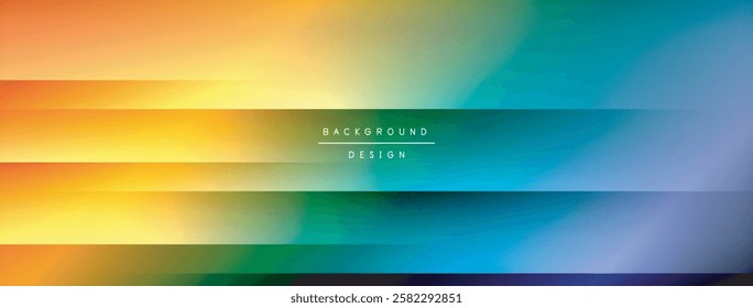 Colorful gradient with lines made of shadow and light. Creative background